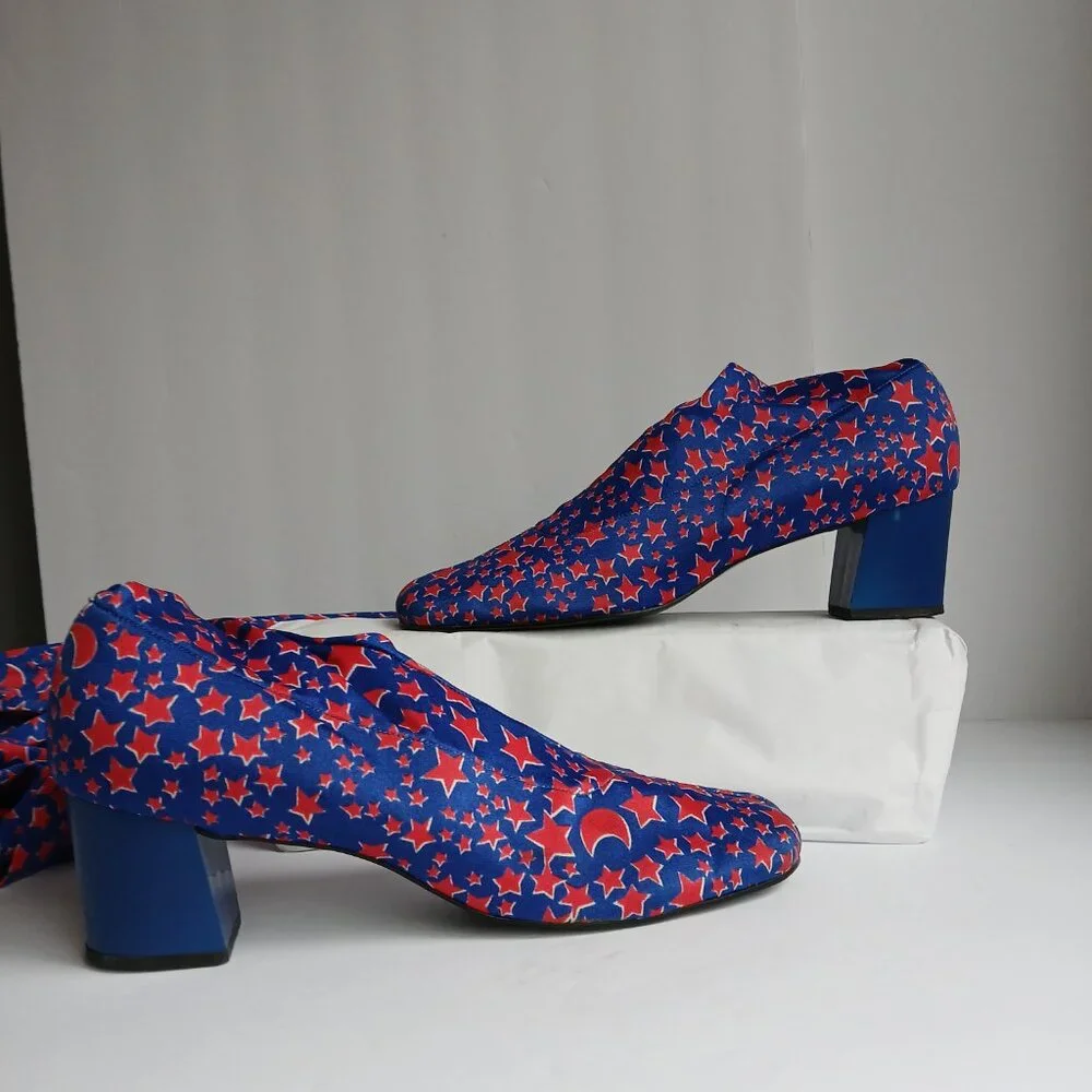 Vintage Mod 1969 Peter Max 'Cosmic 60's' Pant-T-Boots Stars & Moons Sz 9/10L